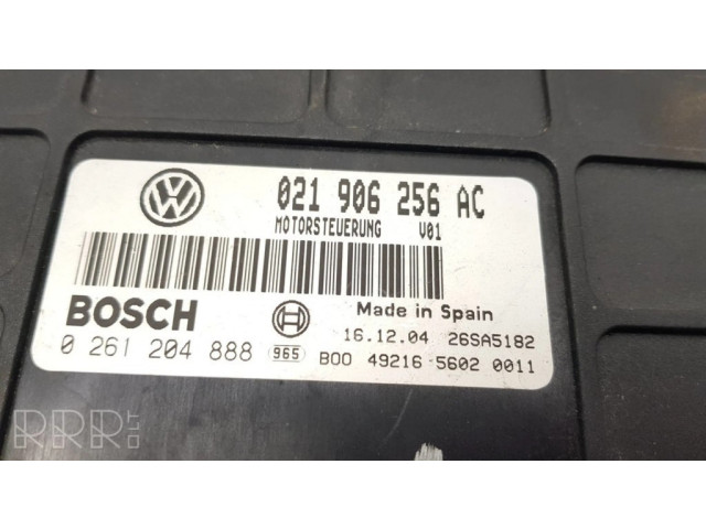 Блок управления двигателя 021906256AC, 26SA5182   Volkswagen Transporter - Caravelle T4