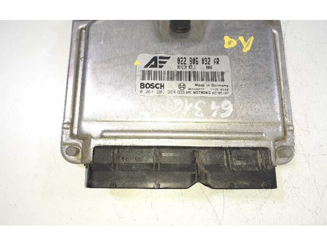 Řídící jednotka 022906032AR, 0261207384   Volkswagen Sharan 2002