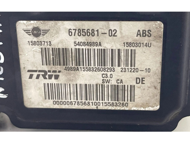 Jednotka ABS 6785681-02, 6785681-02   Mini One - Cooper Coupe R56 2010