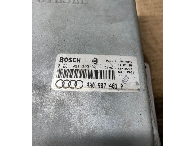 Řídící jednotka 0281001320, 4A0907401P   Audi A6 S6 C4 4A 1996