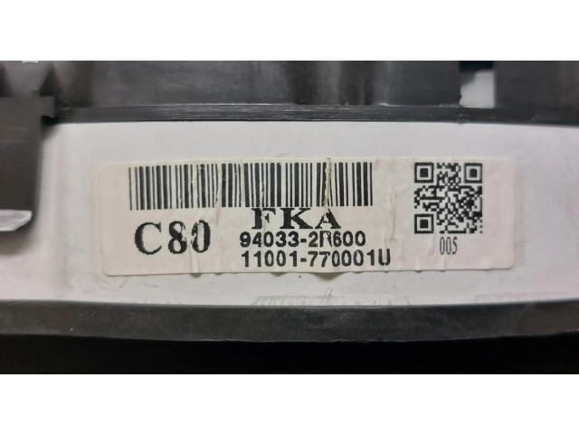 Přístrojová deska  Hyundai i30 2011 94033-2R600, 940332R600  