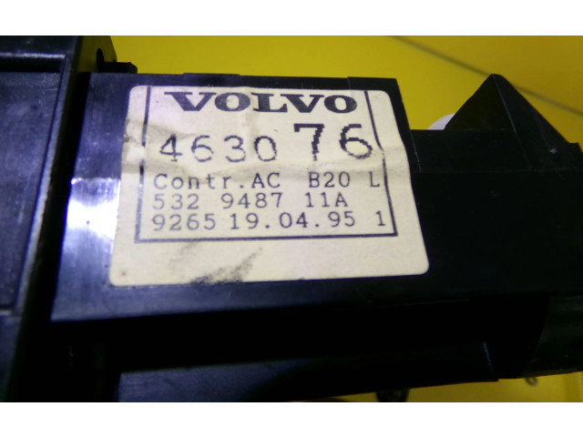 Блок управления климат-контролем 532524011A, 532948711A   Volvo 460