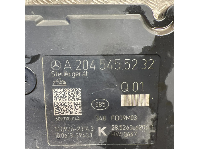Jednotka ABS A2045455232, 28526062043   Mercedes-Benz C W204 2008