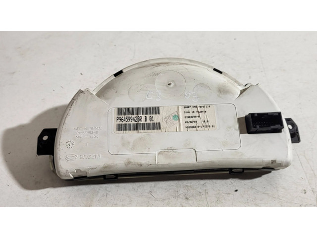 Панель приборов P9645994280   Citroen C3       