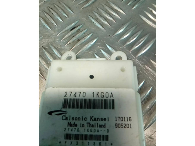 Řídící jednotka 27470, 1KG0A   Nissan Note (E11) 2016