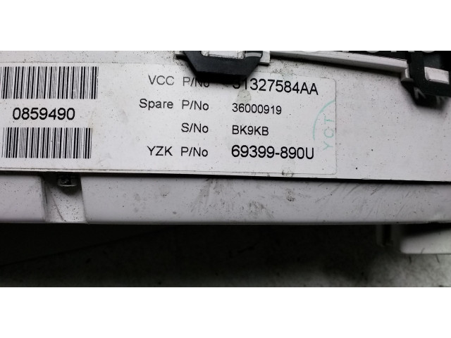Přístrojová deska  Volvo XC60 2011 31327584AA, 36000919  