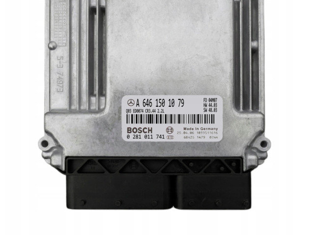 Řídící jednotka A6461501079, 0281011741   Mercedes-Benz C W203 2004
