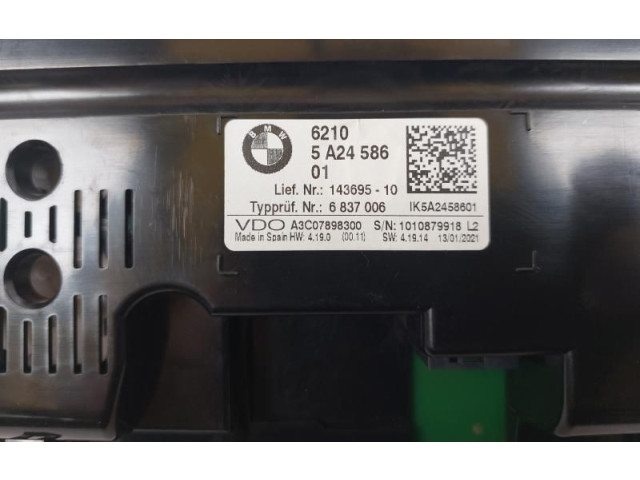 Přístrojová deska  BMW X1 F48 F49 2014 5A24586  
