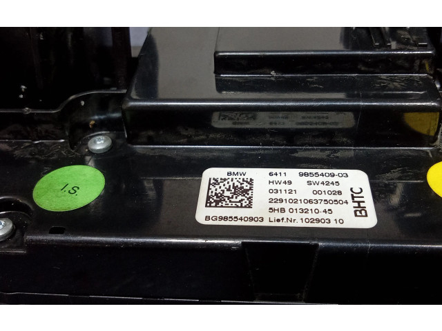 Блок управления климат-контролем 9855409   Alpine B3 B4 B5 B6 E90 E91 E92 E93