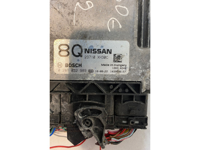 Řídící jednotka 23710XH30C, 0281032989   Nissan Note (E11) 2006