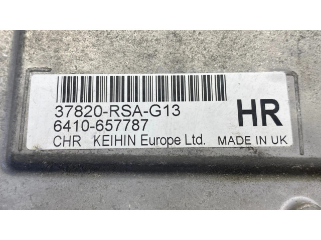 Блок управления двигателя 37820RSAG13, 6410657787   Honda Civic