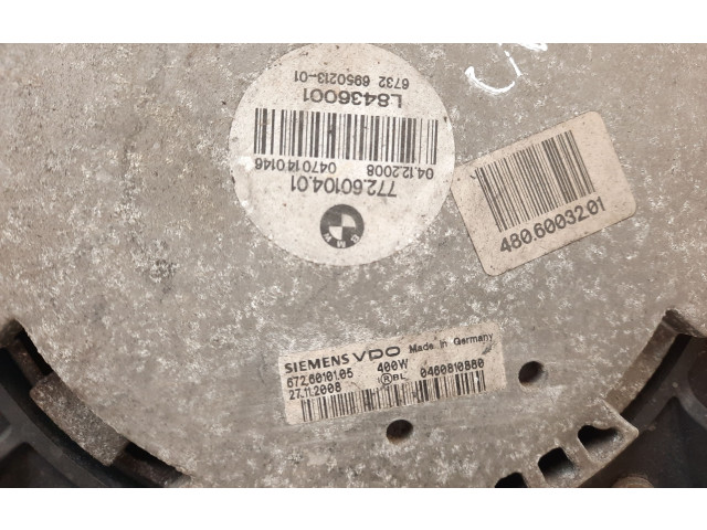 Вентилятор радиатора     7796832, 1742779683201    BMW 5 E60 E61 2.0