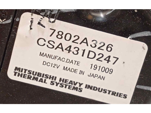Вентилятор печки    7802A326   Mitsubishi Eclipse