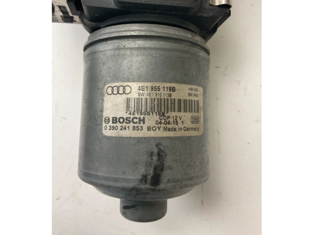 Двигатель стеклоочистителей 4E1955119B, 4E1910113B   Audi A8 S8 D3 4E 2003