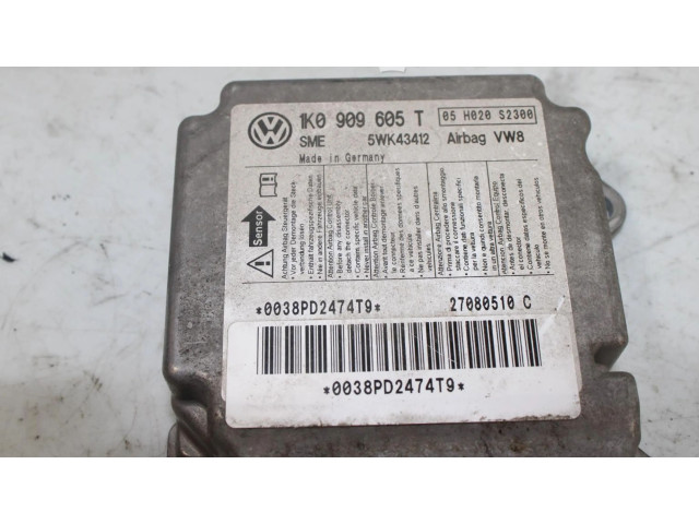 Блок подушек безопасности 1K0909605T   Seat Altea XL