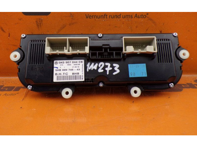 Блок управления климат-контролем 5K0907044CB, 5K0907044CB   Volkswagen Golf VI
