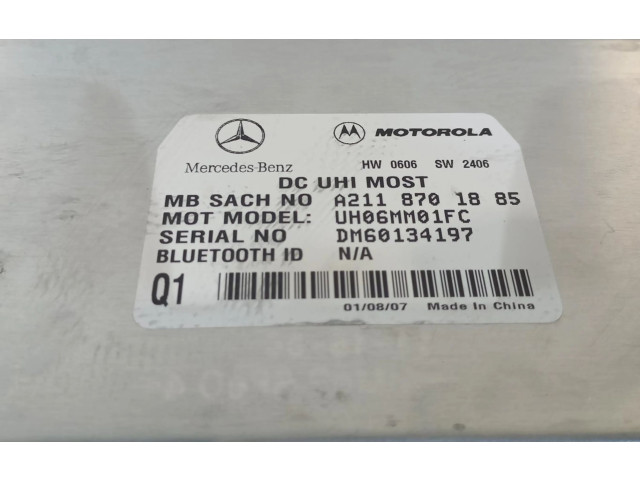 Řídící jednotka A2118701885   Mercedes-Benz CLS C219 