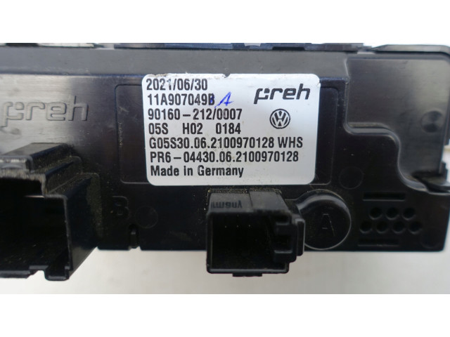 Блок управления климат-контролем 11A907049B, 11A907049B   Volkswagen Tiguan