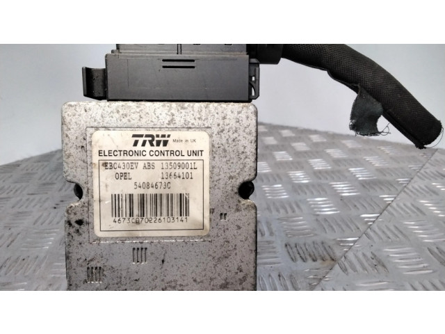 Jednotka ABS 13664101, 54084673C   Opel Vectra C 2003