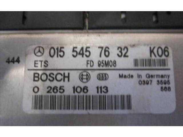 Блок управления АБС 0155457632, 0265106113   Mercedes-Benz E AMG W210