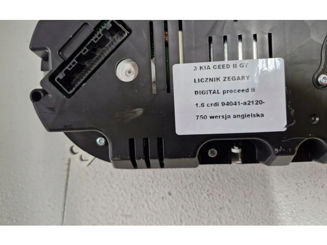 Přístrojová deska  KIA Pro Cee'd II  94041-A2120  