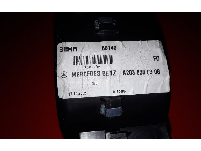 Вентилятор печки    A2038300308, 60140   Mercedes-Benz CLK A209 C209