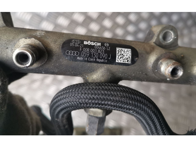 Топливная рампа 059130089D, 059130090J   Audi A6 S6 C6 4F  