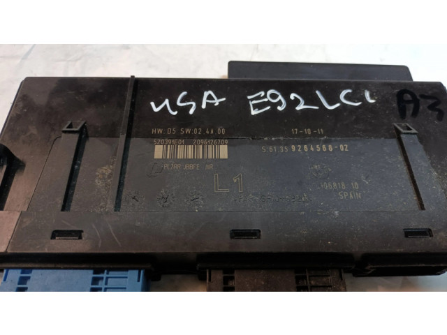 Блок комфорта 9264568   BMW 3 E92 E93   