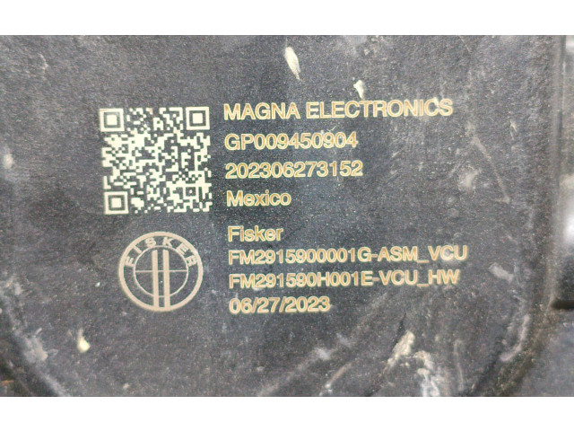 Блок управления двигателя GP009450904, F291590000   Fisker Ocean