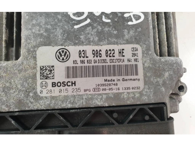 Řídící jednotka 03L906022GA, 03L906022HE   Skoda Octavia Mk2 (1Z) 2008