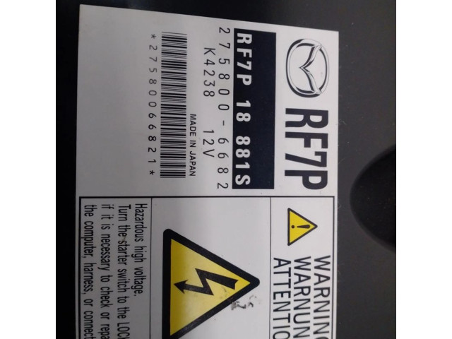 Řídící jednotka RF7J18881R, 2758006682   Mazda 5 2007
