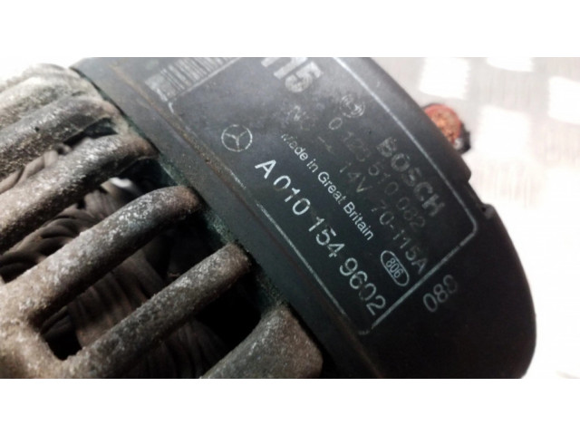Генератор A0101549602, 0123510082   Mercedes-Benz Vito Viano W638 2.2     