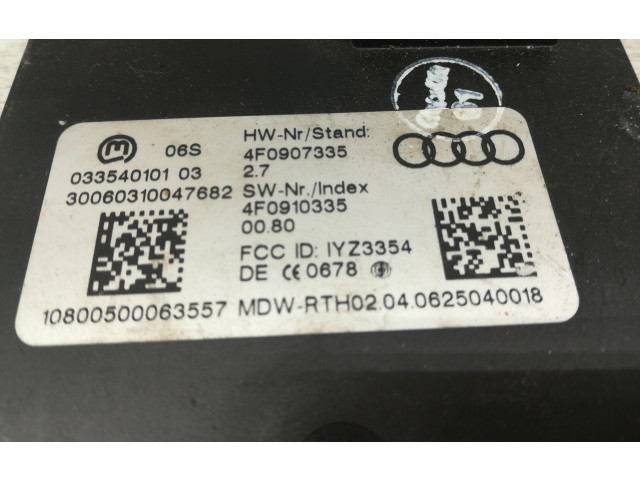 Блок управления 10800500063557, 4F0907335   Audi A6 S6 C6 4F