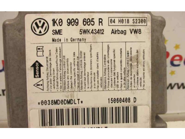 Блок подушек безопасности 1K0909605R   Volkswagen Golf Plus