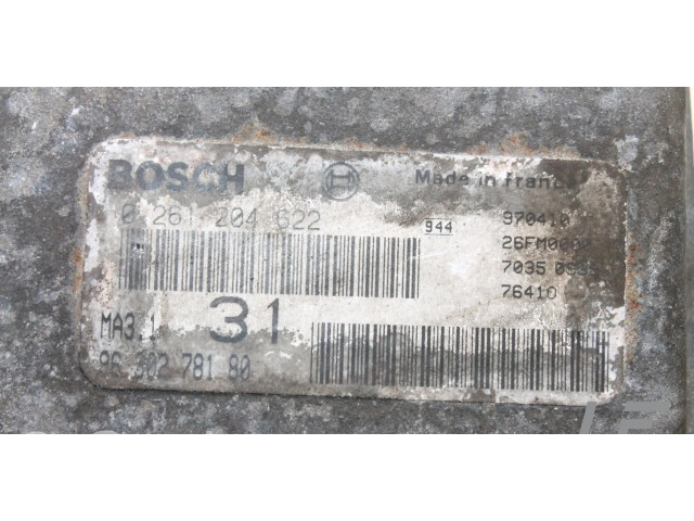 Блок управления двигателя 0261204622   Citroen Saxo