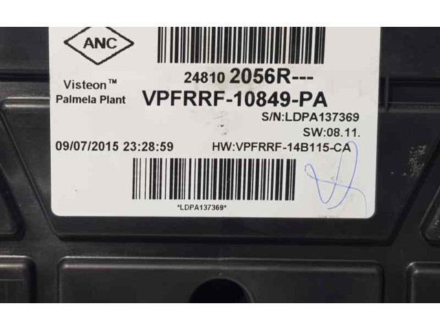 Přístrojová deska  Renault Clio IV 2007 248102056R, VPFRRF10849PA  