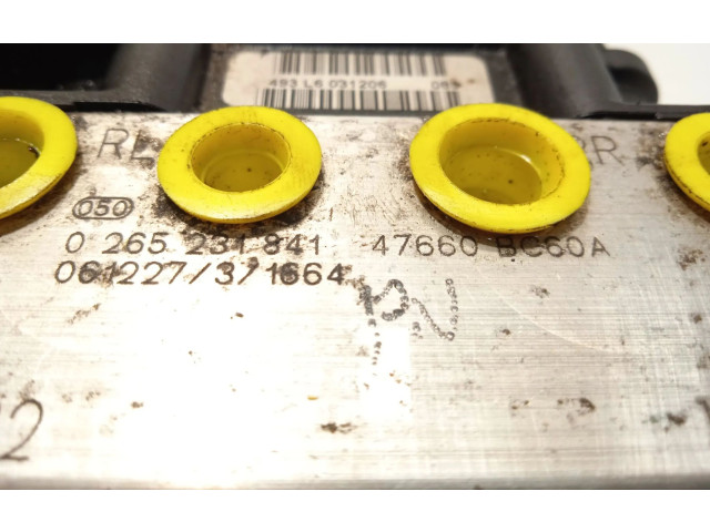 Jednotka ABS 47660BC60A, 0265800574   Nissan Micra C+C 2007