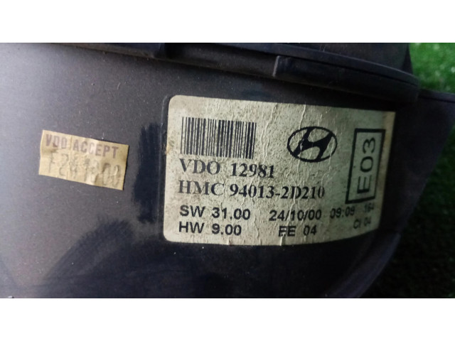 Панель приборов 940132D210, CAMBIO.AUTOMATICO   Hyundai Elantra       