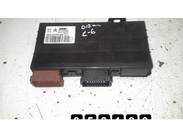 Блок управления двигателя 9663279180   Citroen C6