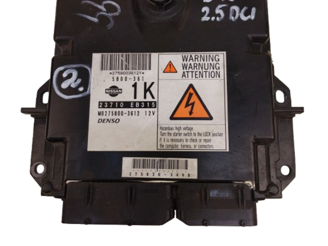 Řídící jednotka 23710EB315   Nissan Navara D40 2005