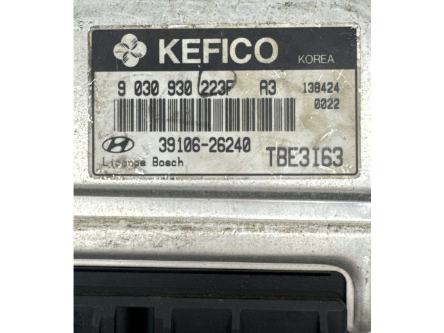 Řídící jednotka 3910626240, 281062C240   Hyundai Getz 2002
