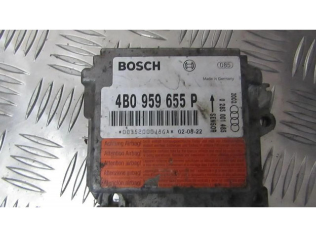 Блок подушек безопасности 4b0959655p, 0285001485   Audi A6 S6 C5 4B