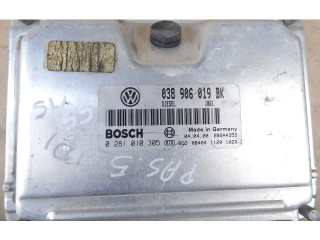 Řídící jednotka 038906019BK, 28SA4359   Volkswagen PASSAT B5.5 2003