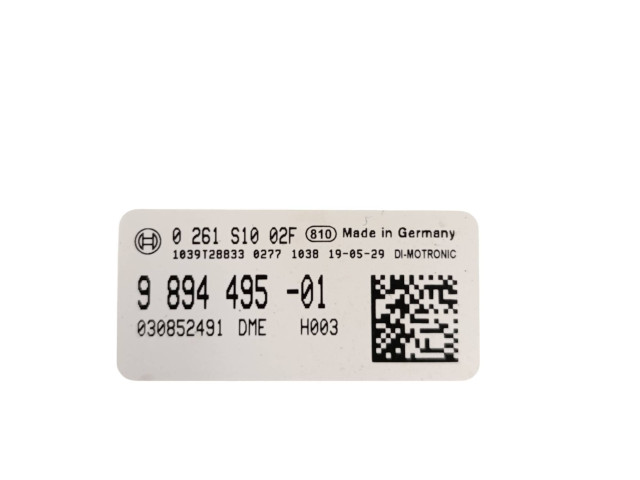 Řídící jednotka 9894495   BMW 3 G20 G21 2019