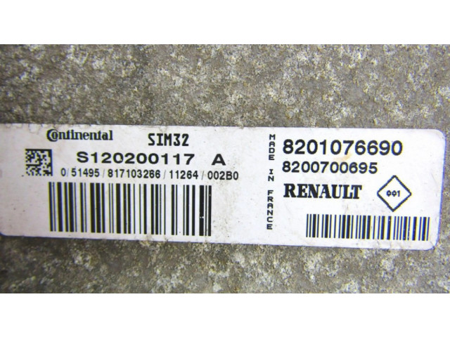 Řídící jednotka 8201076690, 8200700695   Renault Twingo II 2011