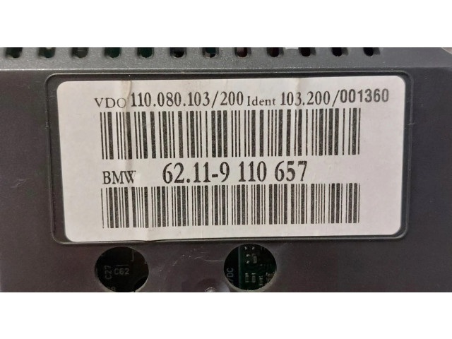 Přístrojová deska  BMW 7 E65 E66 2006 62119110657  