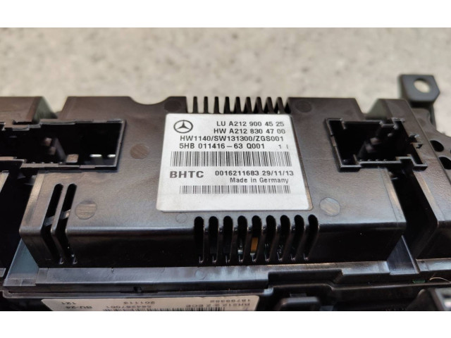 Блок управления климат-контролем A2129004525   Mercedes-Benz E A207