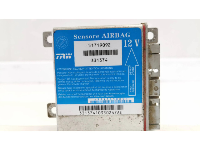 Блок подушек безопасности 51719092   Fiat Punto (188)