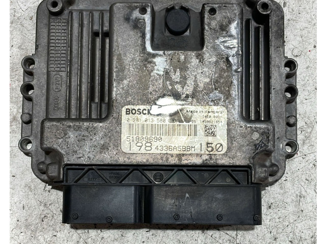 Řídící jednotka 0281013580, 0281013580   Fiat Bravo 2008