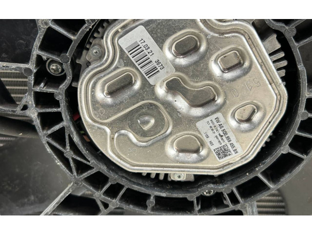 Pojistková skříňka Комплект радиатора 5Q0121203DE, 5WA121251D   Volkswagen Tiguan 2021